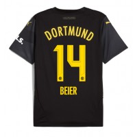 Maglia Calcio Borussia Dortmund Maximilian Beier #14 Seconda Divisa 2024-25 Manica Corta